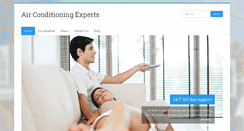 Desktop Screenshot of airconditioningexperts.org